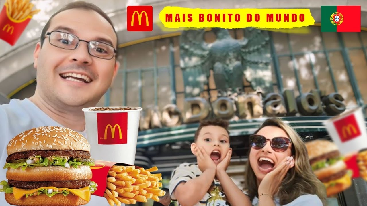 Visitamos o McDonald's no Porto, o Mais Bonito do Mundo!