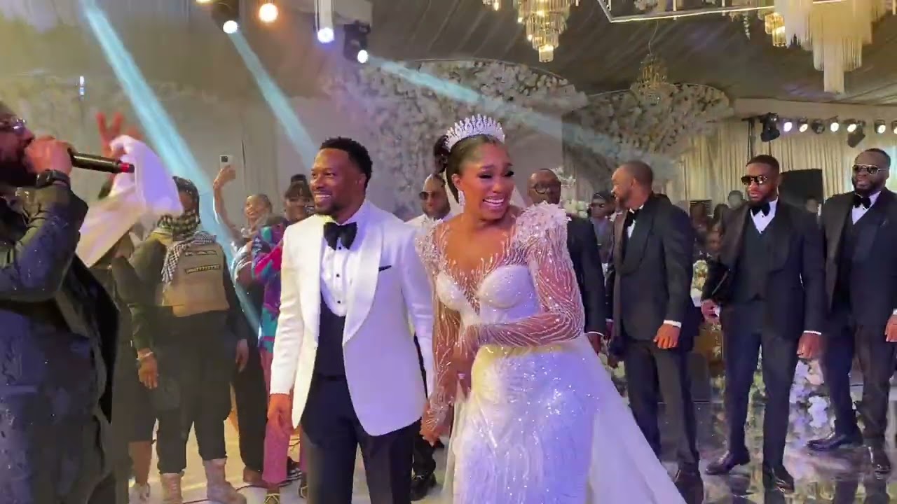 THE WHITE WEDDING RECEPTION OF SHARON OOJA.