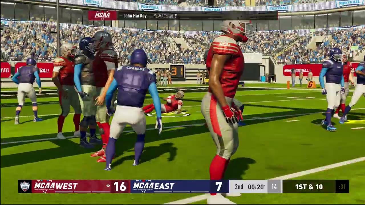 Maximum Football Dynasty S2 High School Game