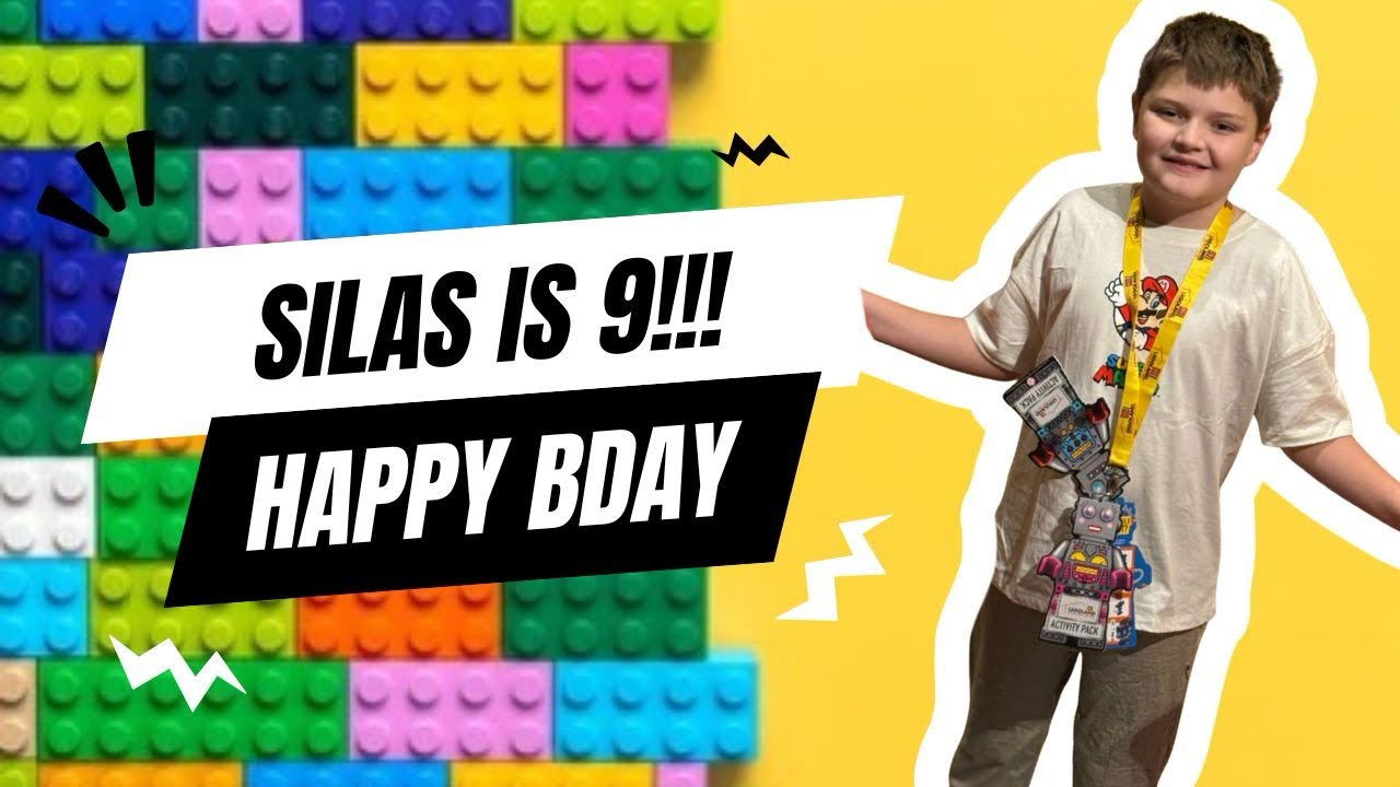 Silas is now nine, Legoland discovery Center with a Zelda theme scavenger hunt! 
