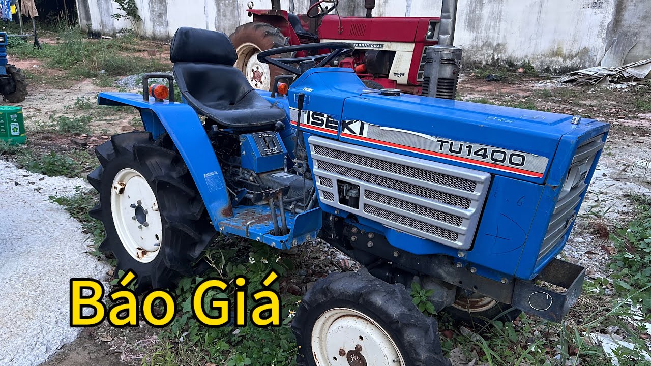 Máy cày Iseki mini Tu1400 | Hàng Nhật Bãi. Zalo/Call 093.775.2759