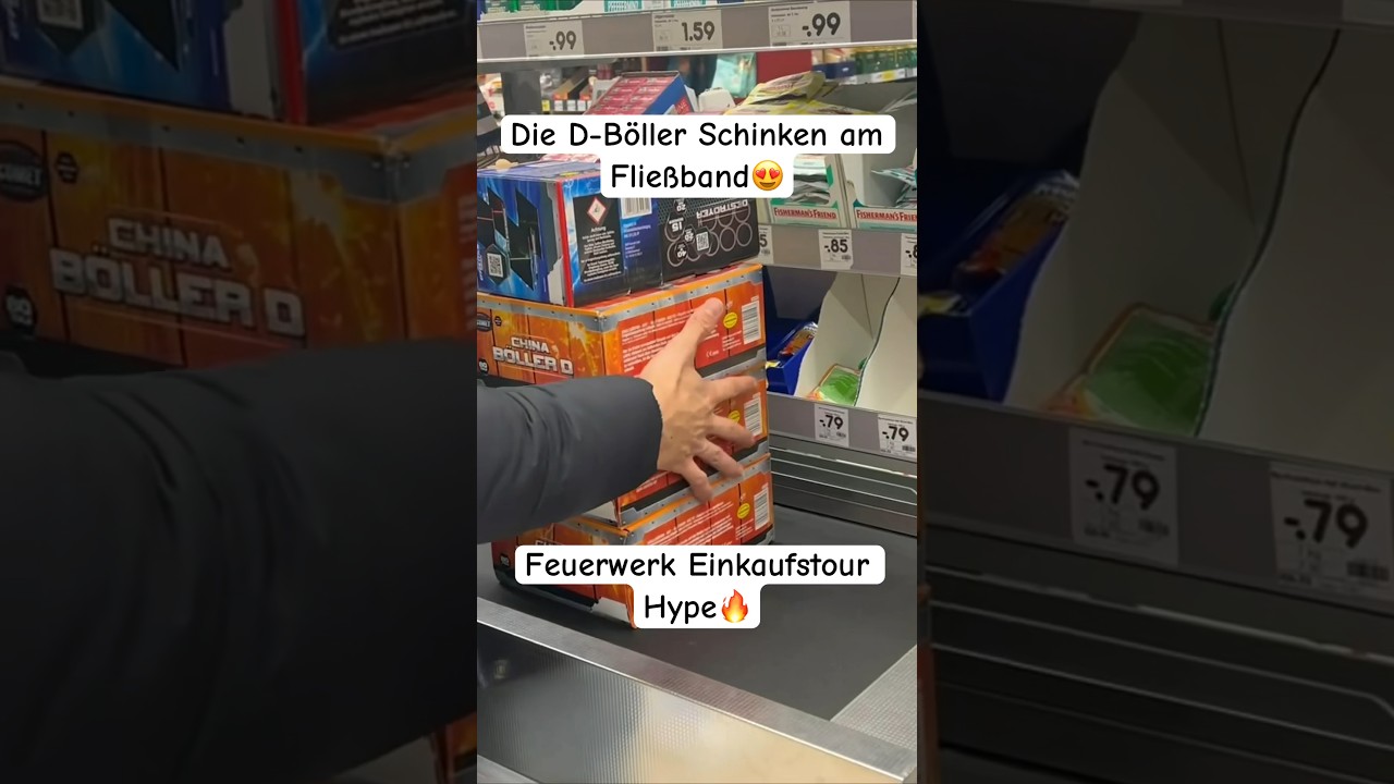 Die D-Böller Schinken Am Fließband😍| Feuerwerk Einkaufstour