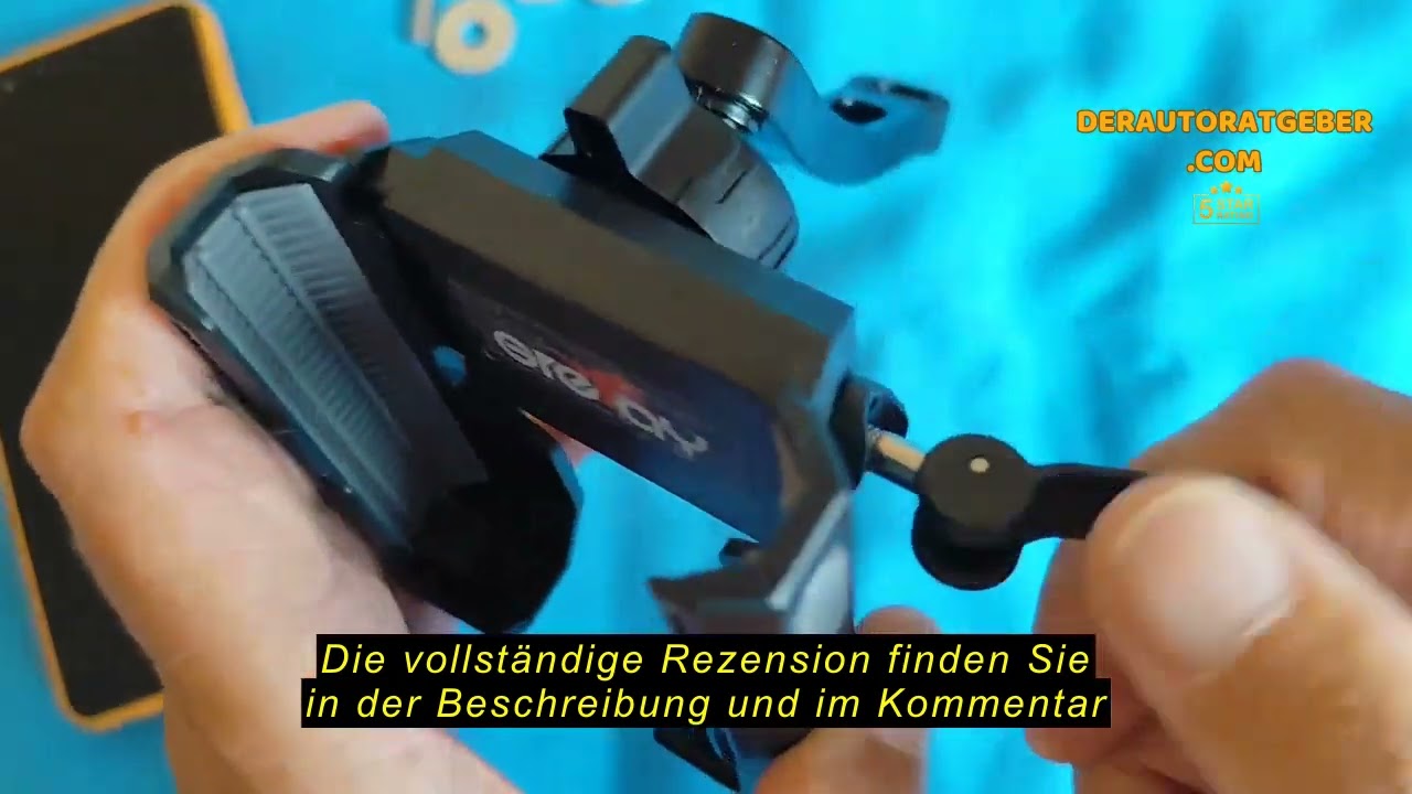 Produktbewertung Grefay Motorrad Handyhalterung【1S Schnelle Demontage】 Universal Handy Halterungen f