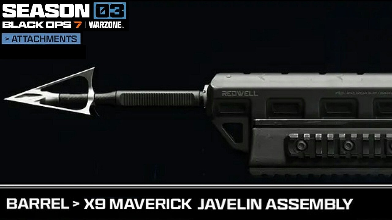 How To Unlock New Maverick X9 Javelin Assembly Attachment In Black Ops 7 & Warzone
