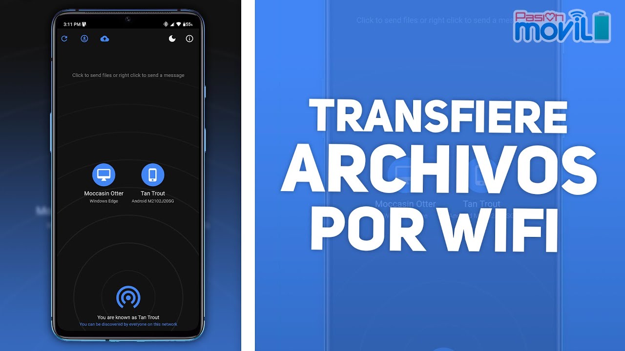 Snapdrop - Olvídate de cables y transfiere tus archivos vía WiFi