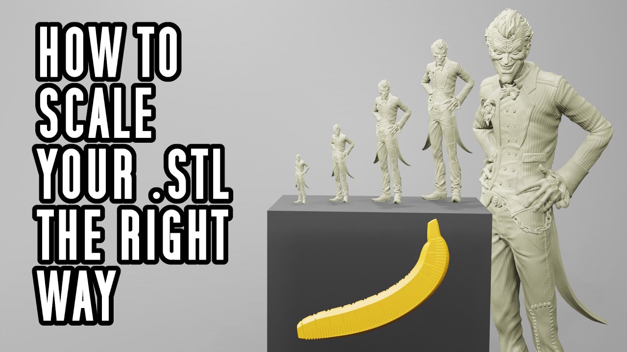 Scaling your 3D Models to any scale from any scale