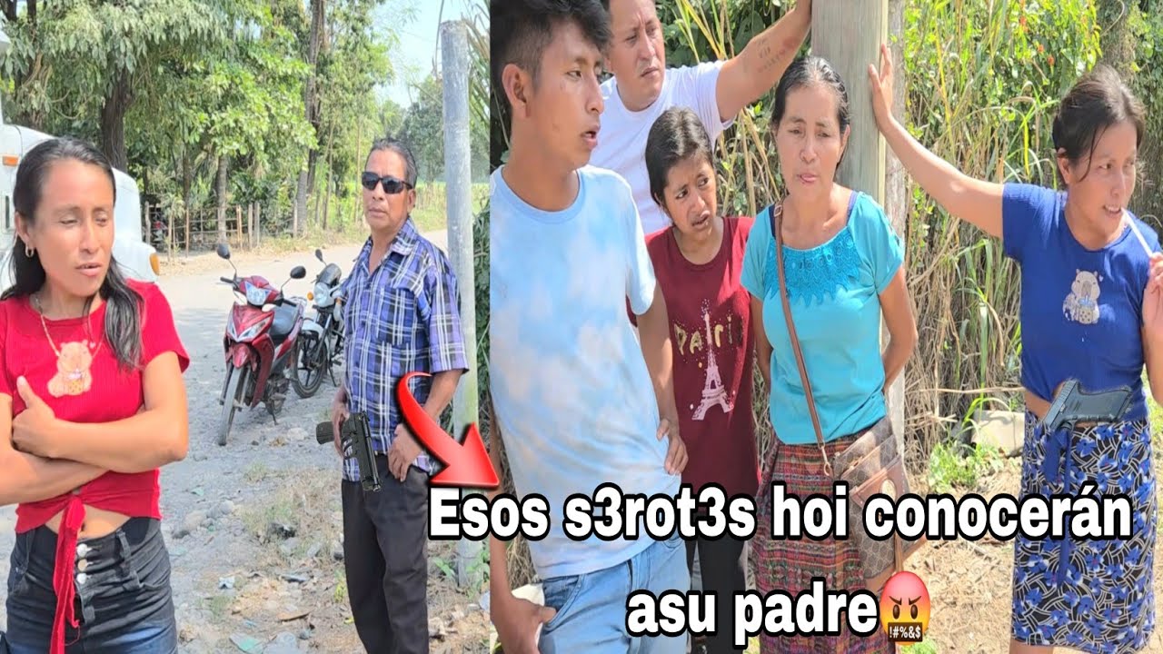 Urgente los papas de lidia llegan armados a defender a julio//Brujería les voi aser grito doña chica