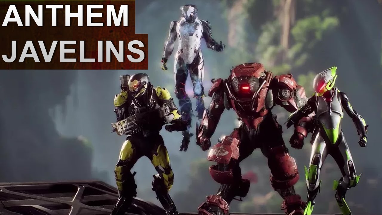 Anthem: Javelins: Ranger, Colossus, Interceptor, Storm (Deutsch/German)