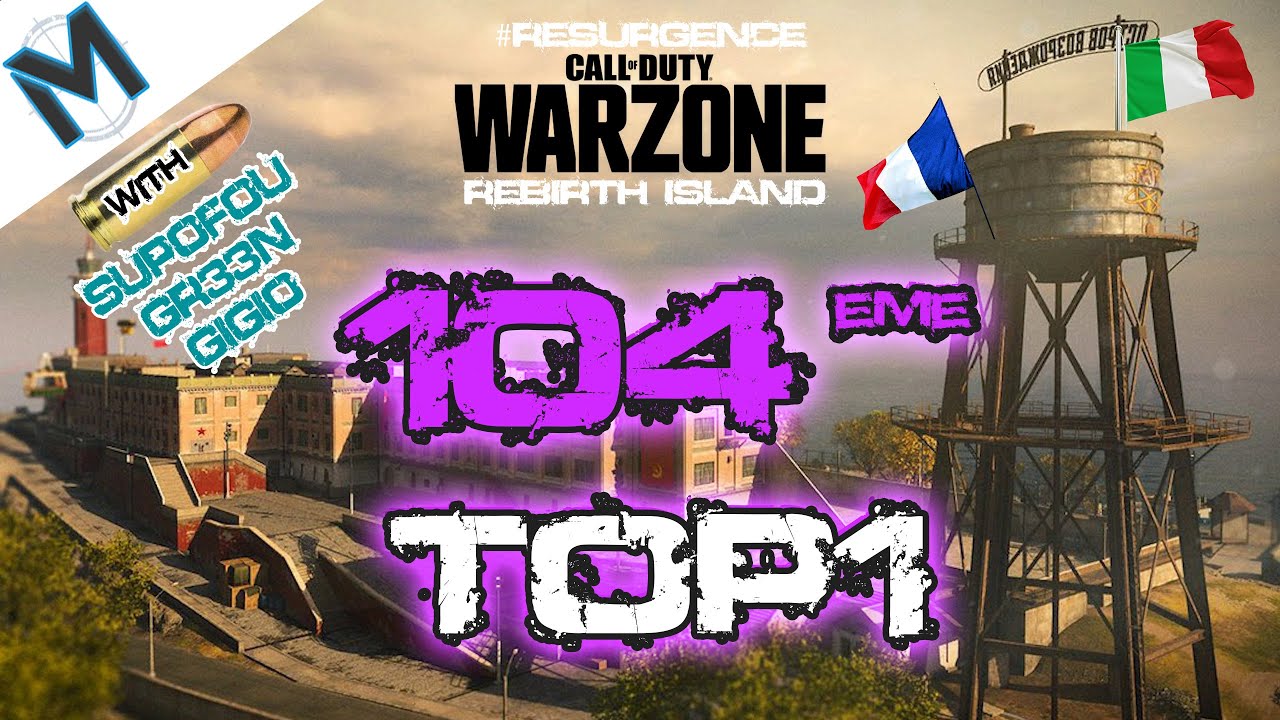 TOP 1 en mode Resurgence avec @Supofou @Gr33n et @Gigio - 104&egrave;me victoire