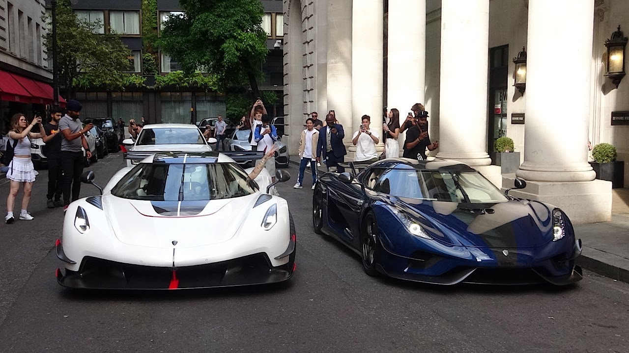 Supercars in London June 2025