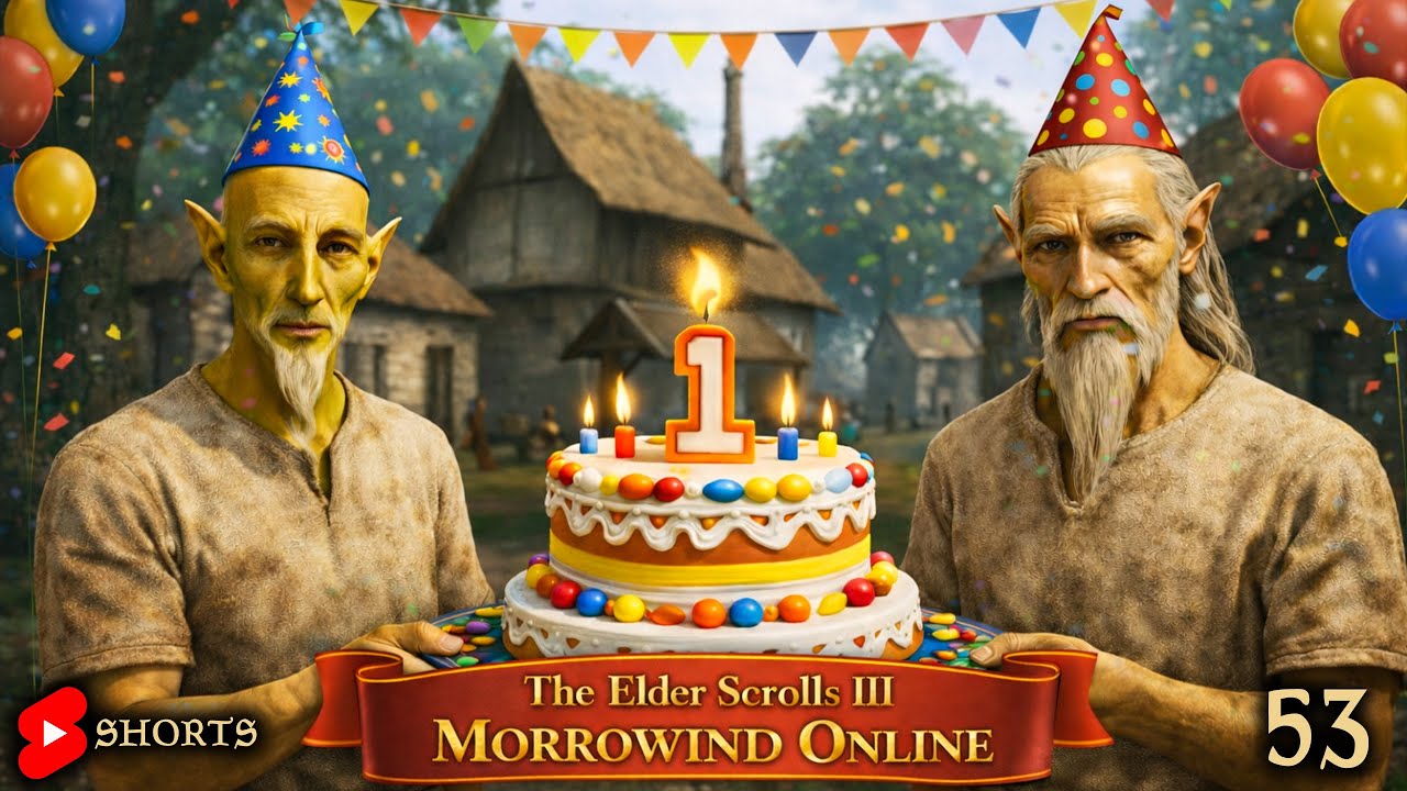 The Elder Scrolls III ► Прохождение 53: Год под небом Морровинда #shorts