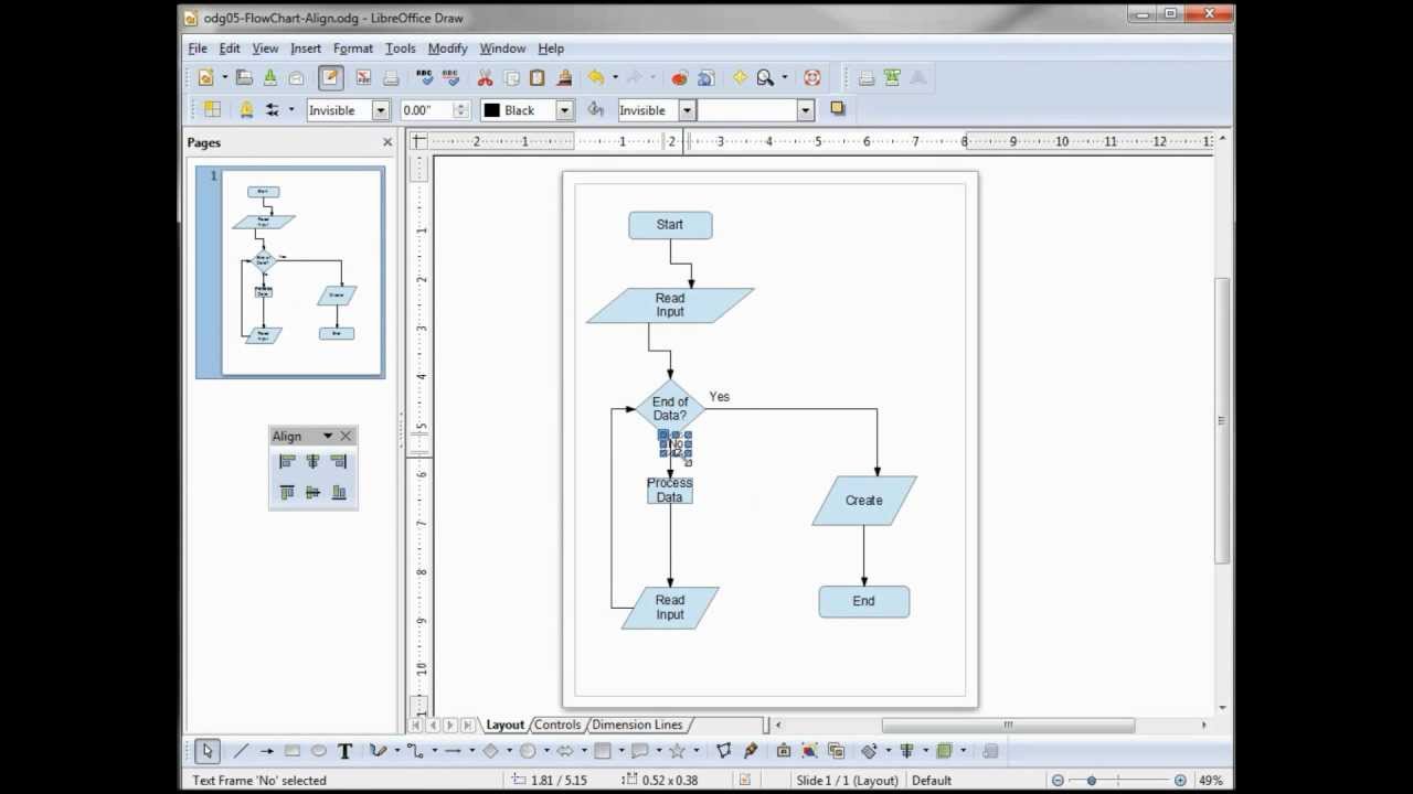 LibreOffice Draw (05) Align