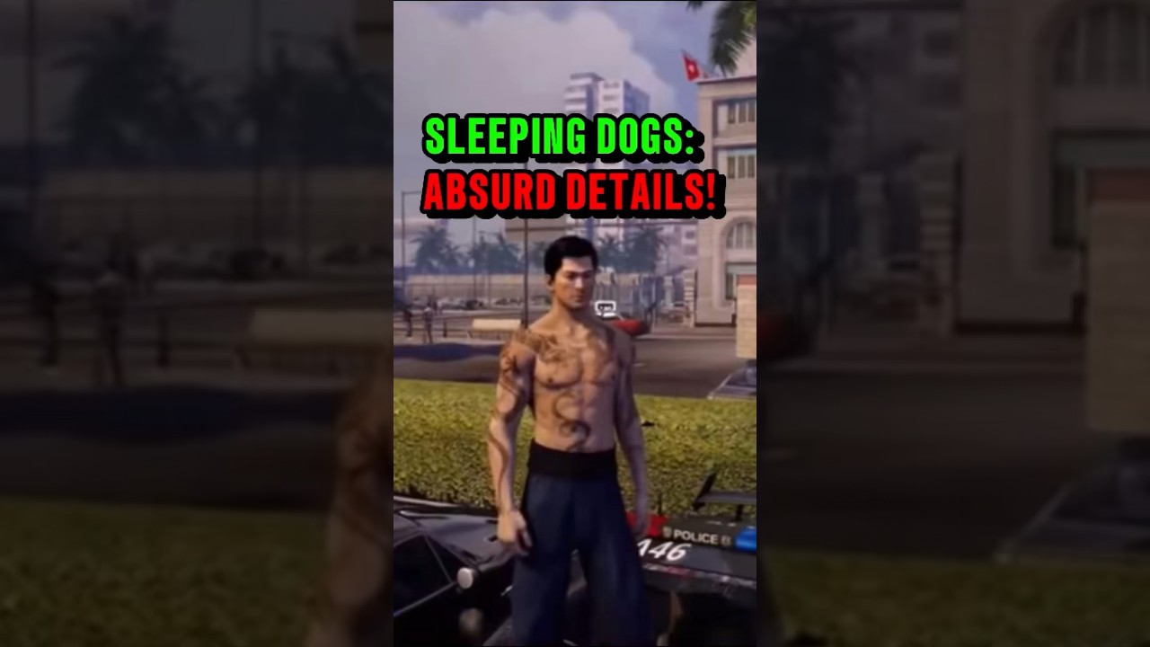 GREATEST Details in Sleeping Dogs! #sleepingdogs #gamingvideos #gaming #ps5 #xbox #conundrix