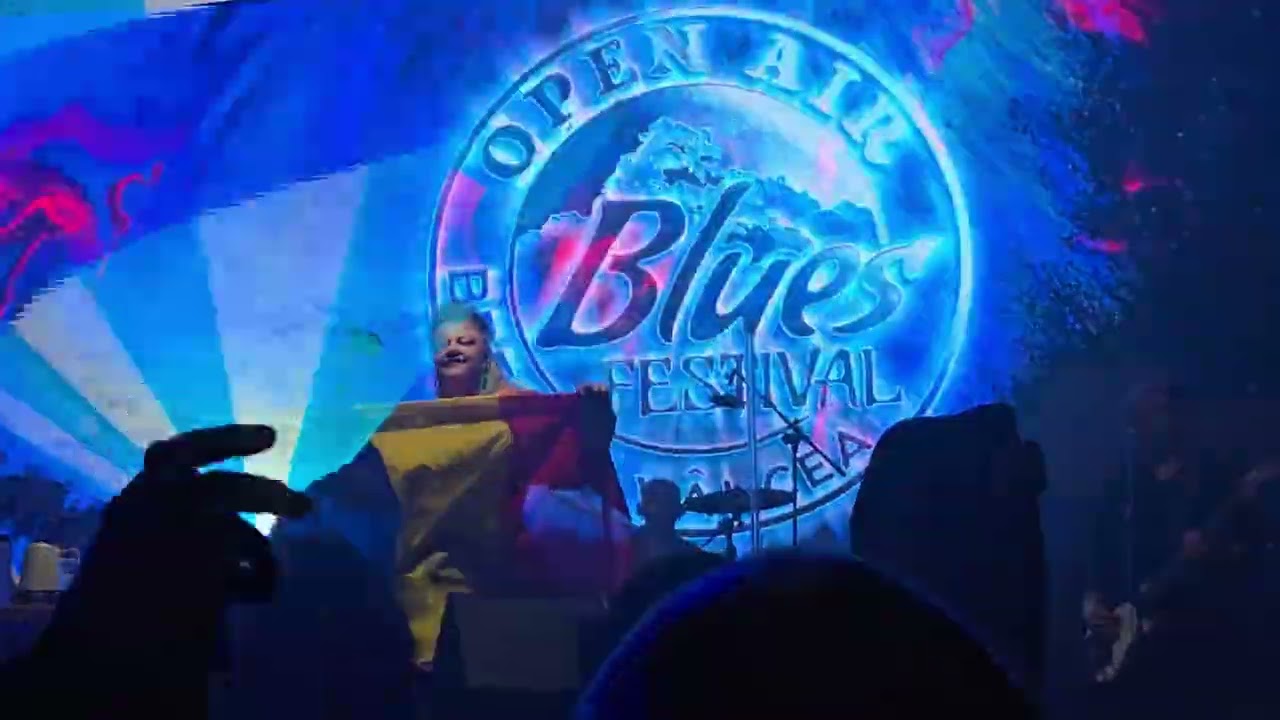 Kaz Hawkins Live @ Open Air Brezoi Bluesfest, Romania 7/22/25
