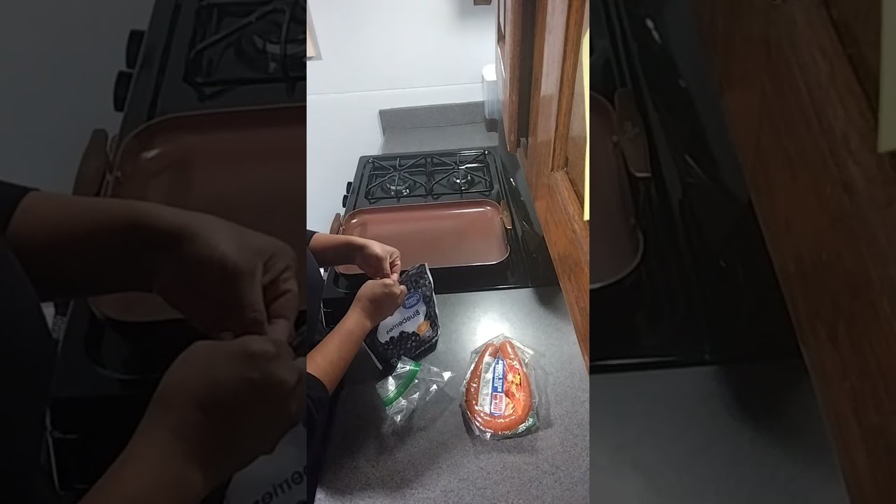 Latrice Burton is live! I'm in the kitchen- blueberry pancakes and sausage #cooking #food #food 