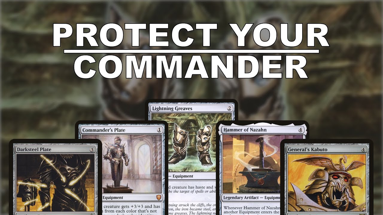 Equipment to Protect Your Commander - Commander Staples [MTG / Magic: The Gathering /EDH]