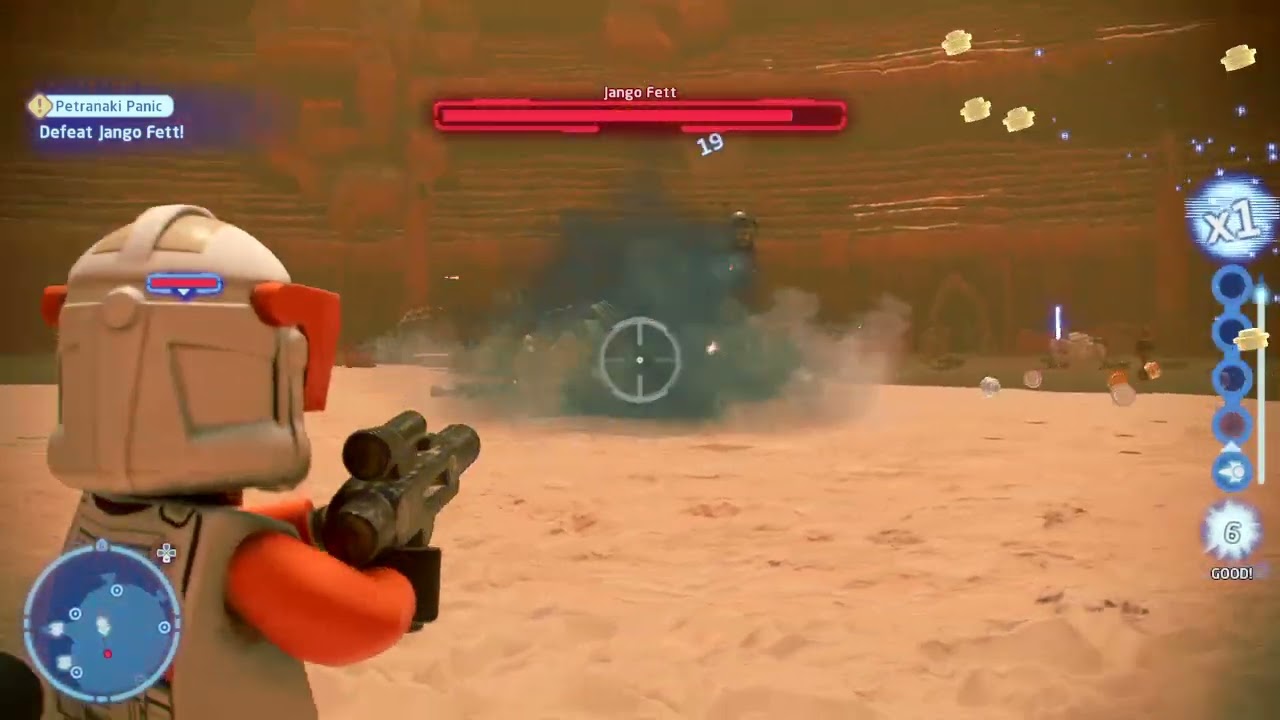 Commander cody defeats jango fett