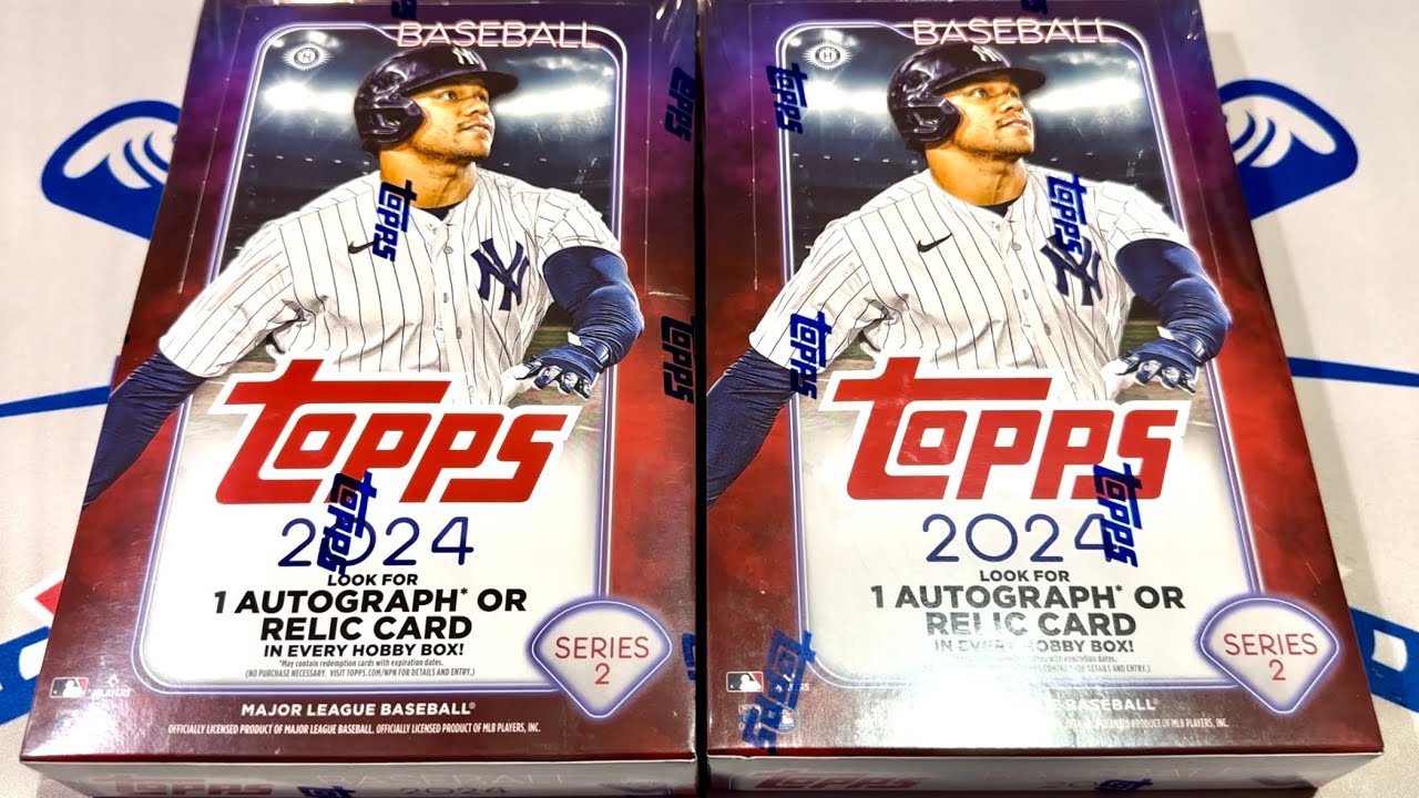 NEW RELEASE!  2024 TOPPS SERIES 2 HOBBY BOXES!