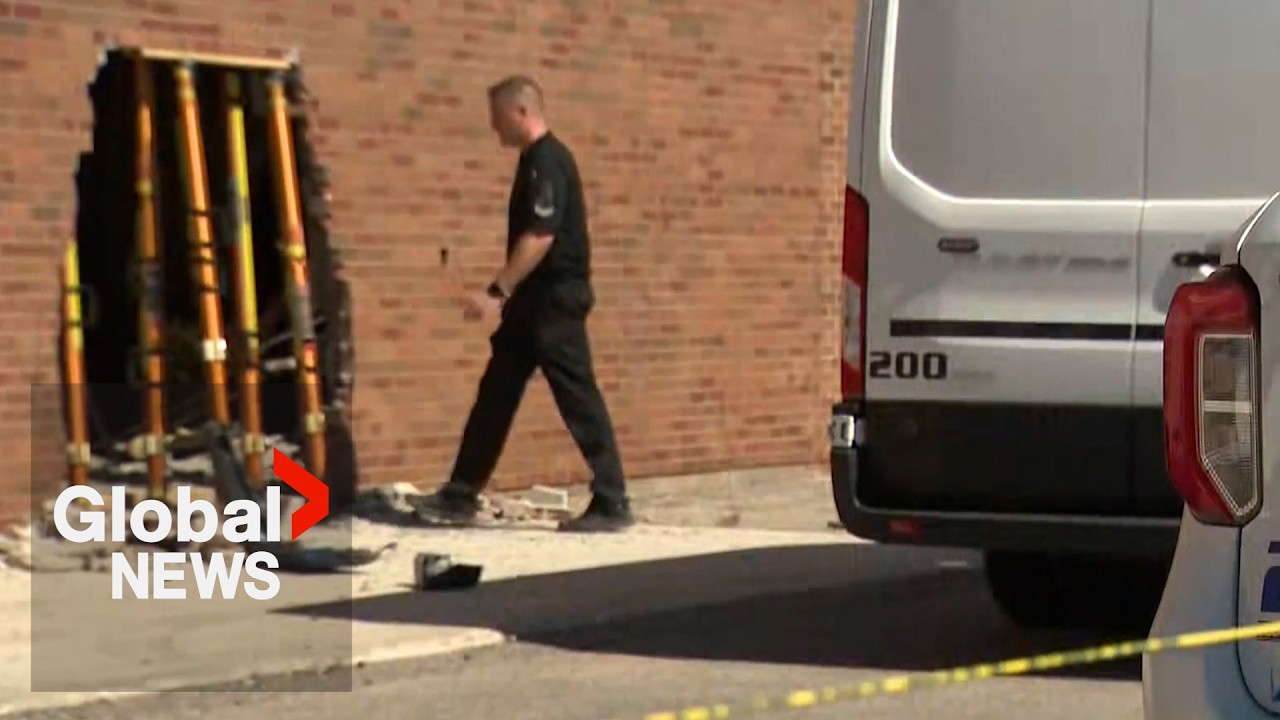 Charges expected after vehicle smashes into London, Ont. gym, injuring 7