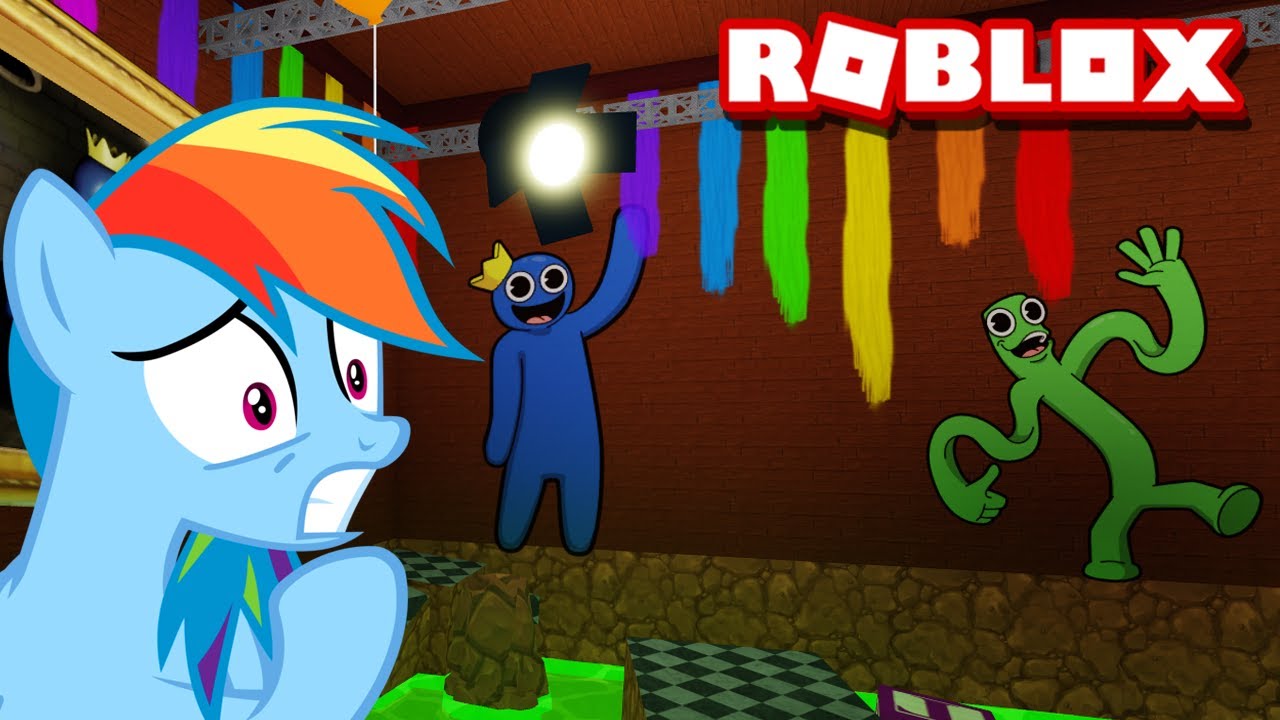 ESCAPANDO DO OBBY dos RAINBOW FRIENDS (Roblox) ‹ Luli Rarity ›