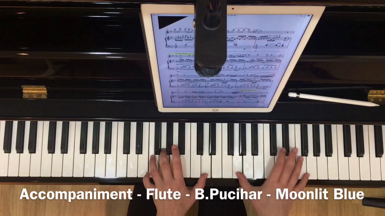 Accompaniment - Grade 7 Flute - B.Pucihar - Moonlit Blue