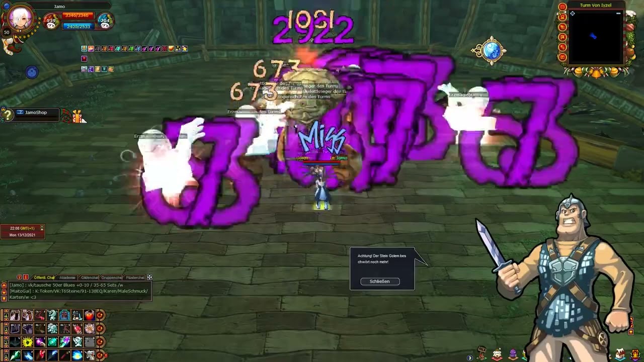 Fiesta Online - Tower 02:50 - 50 Mage