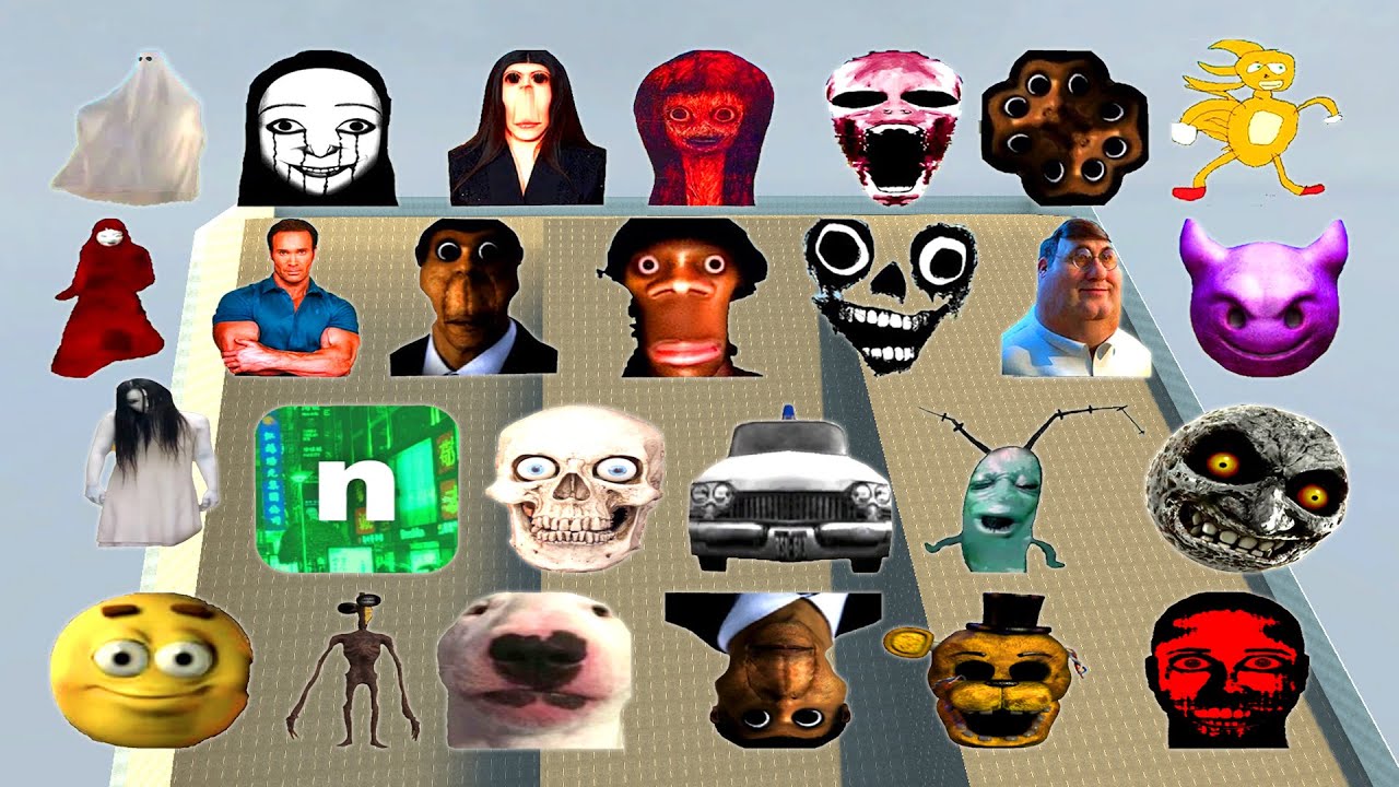 Nicos Nextbots And Too Much Nextbot The In Slopes! Garry's Mod