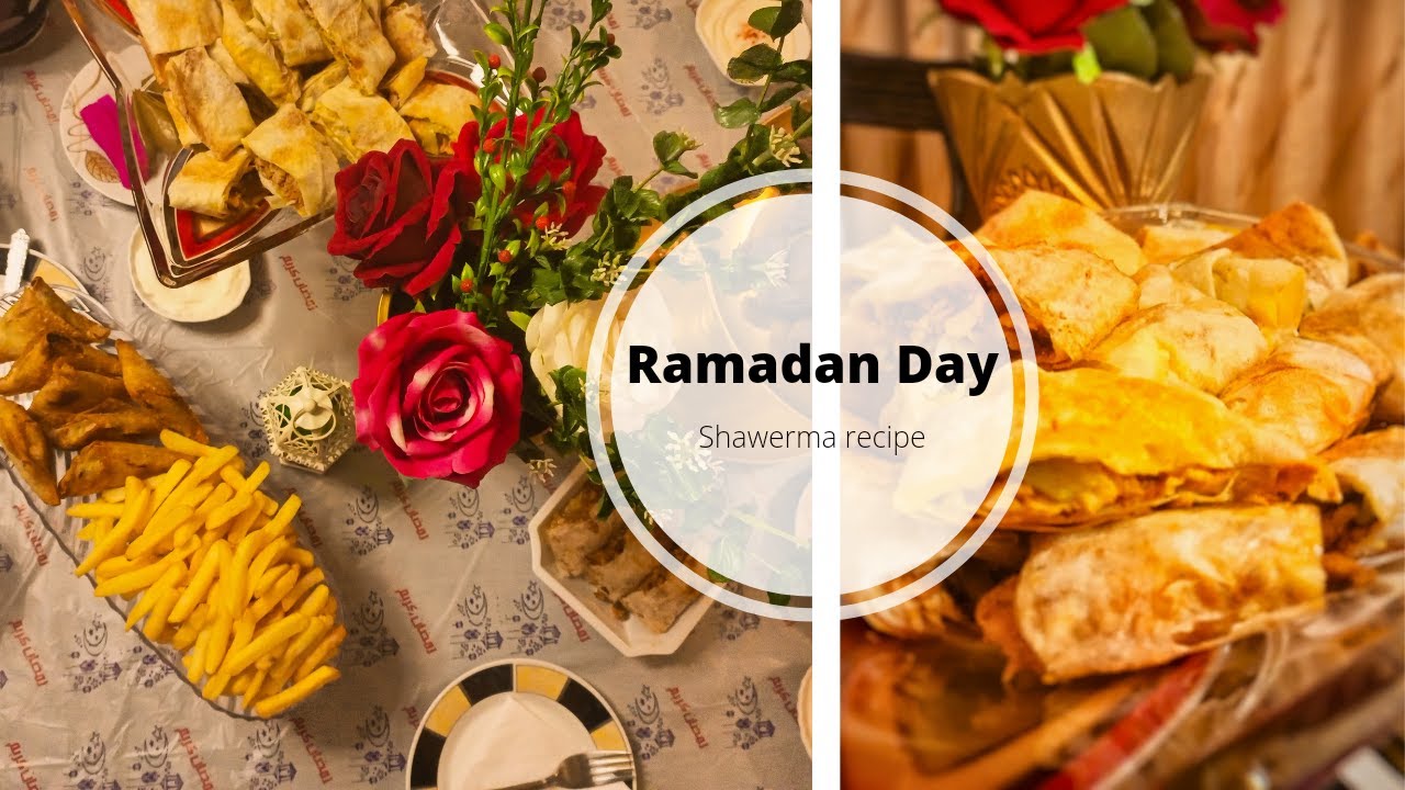 سلسة رمضان2022 🌙يومي الرمضاني| شاورما بطريقة المطاعم