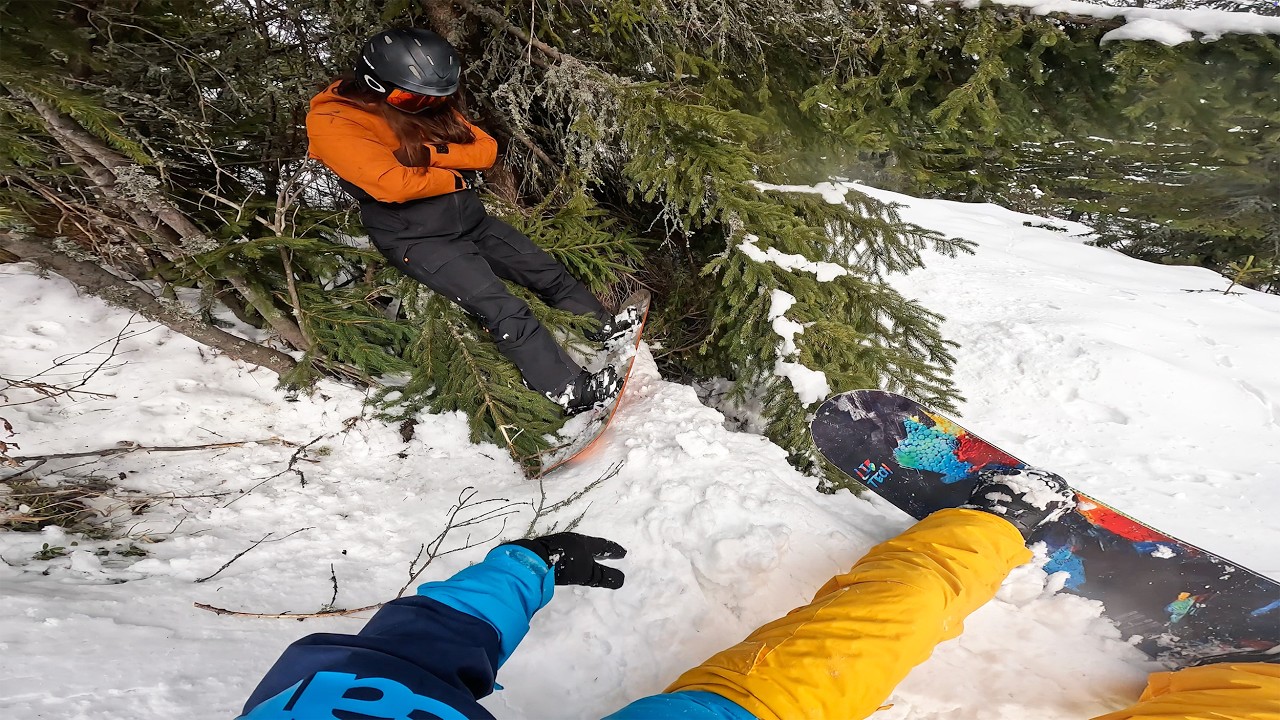 Epic Fails - Off-piste Powder | GoPro Raw POV