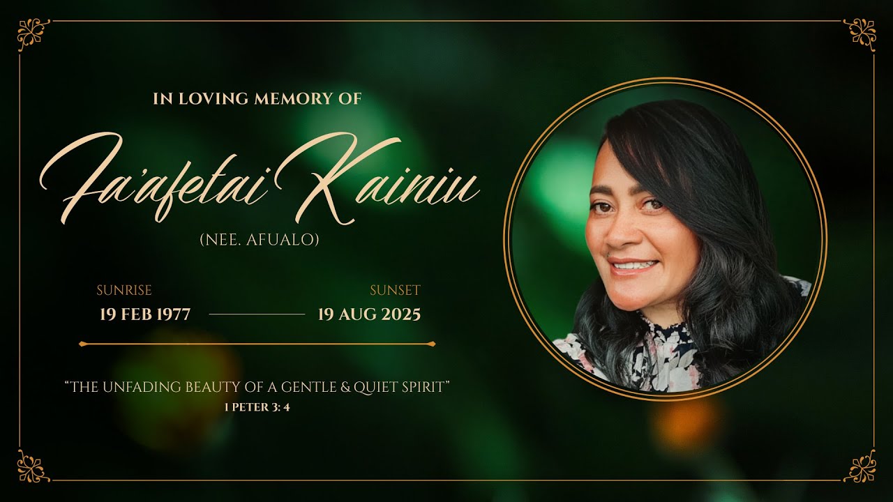 250823-17t-Family Service - Fa'afetai Kainiu (nee. Afualo)
