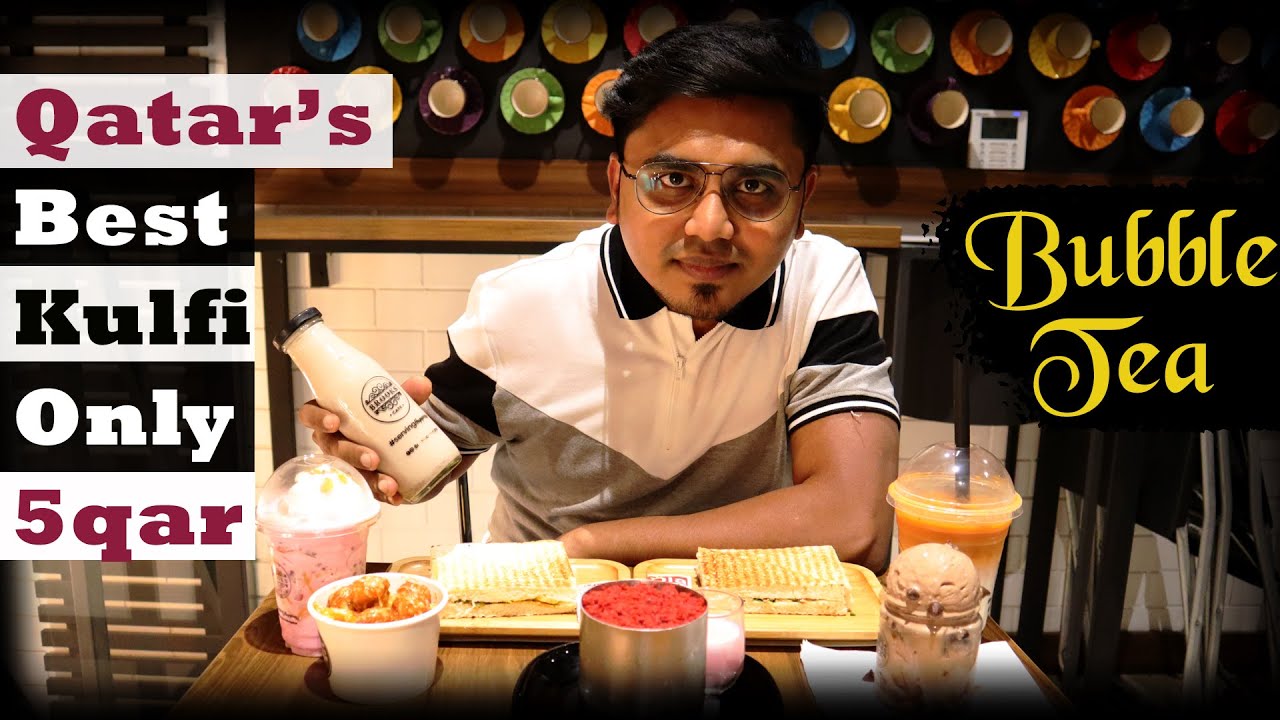 Qatar's Best Kulfi | Brooks Cafe |Tamil Food Review | Tamil Vlogs | Nezy Vlogs