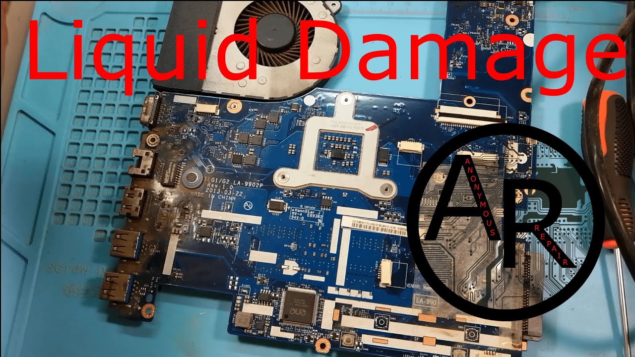 Lenovo Ideapad G400S G500S VILG1 G2 LA-9902P liquid damage