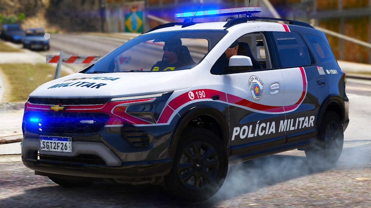 LADRÃO DE CAIXA  ELETRÔNICO OPTA PELA CONFRONTO | NOVA SPIN 2025 PMESP | GTA 5 POLICIAL