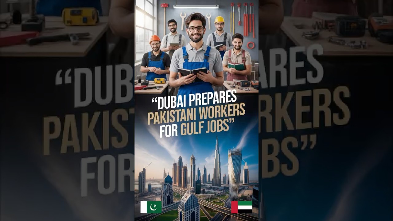 Dubai Initiative Equips Pakistani Workers for Gulf Jobs | Training for Success Abroad