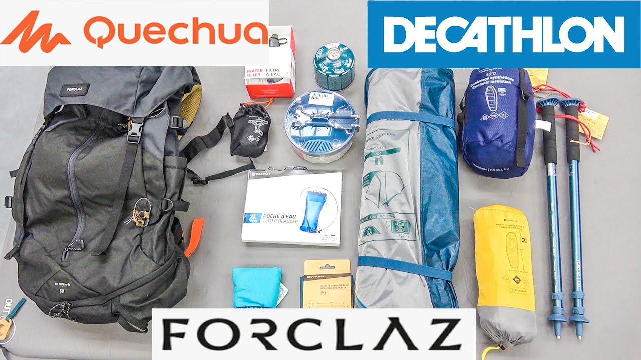 Список недорогого снаряжения для начинающих туристов от Decathlon|Все, что нужно для первого похода!