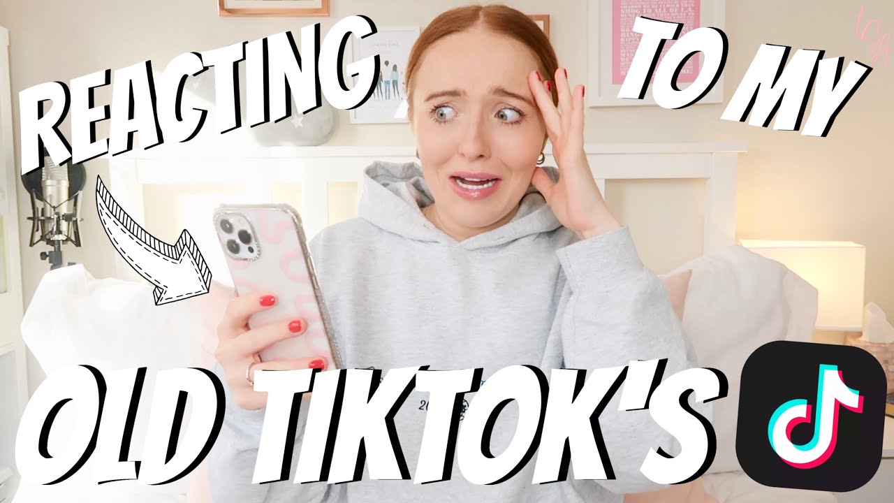 REACTING TO MY SUPER CRINGE OLD TIKTOK'S😱 I'M SO EMBARRASSED... - Lucy Stewart-Adams