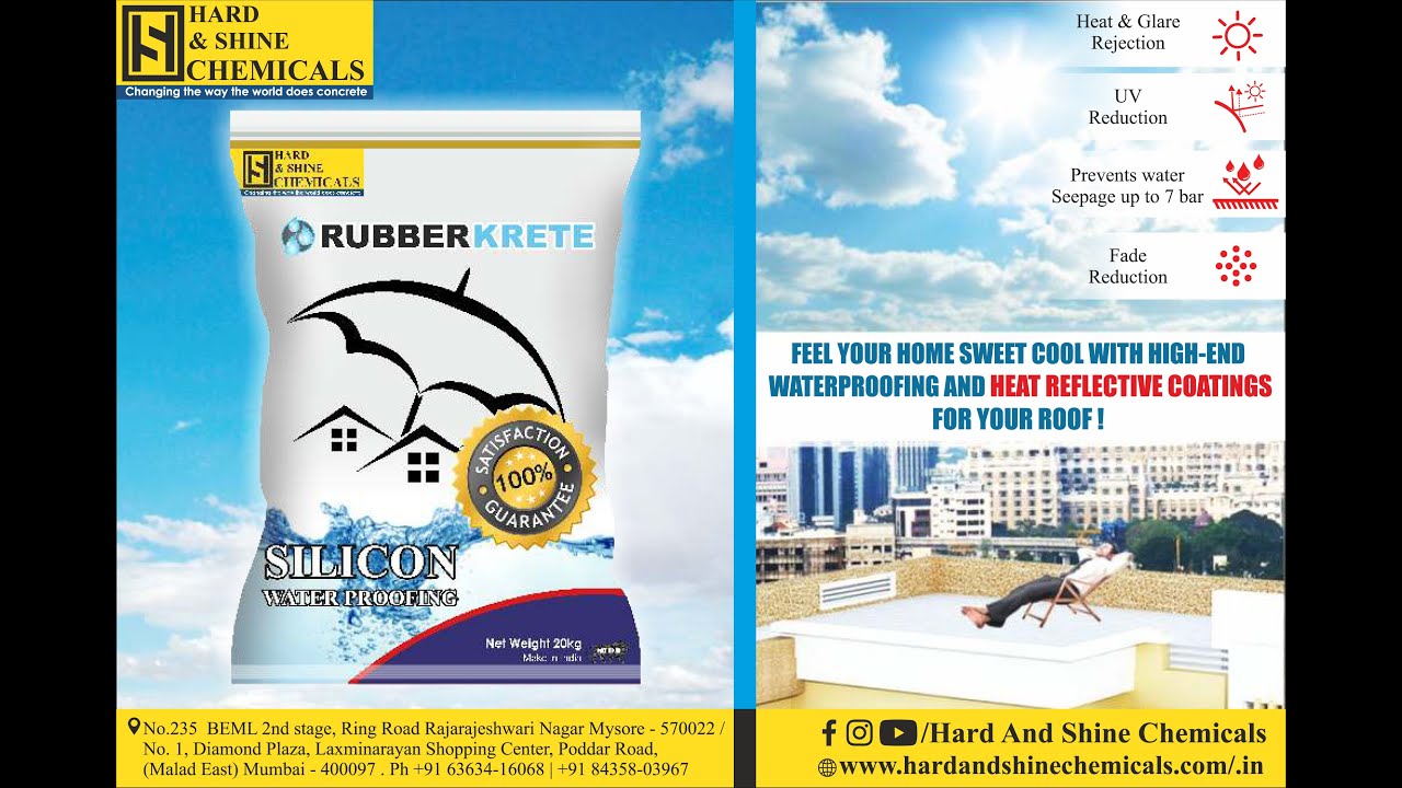 RubberKrete High End Waterproofing Solution.