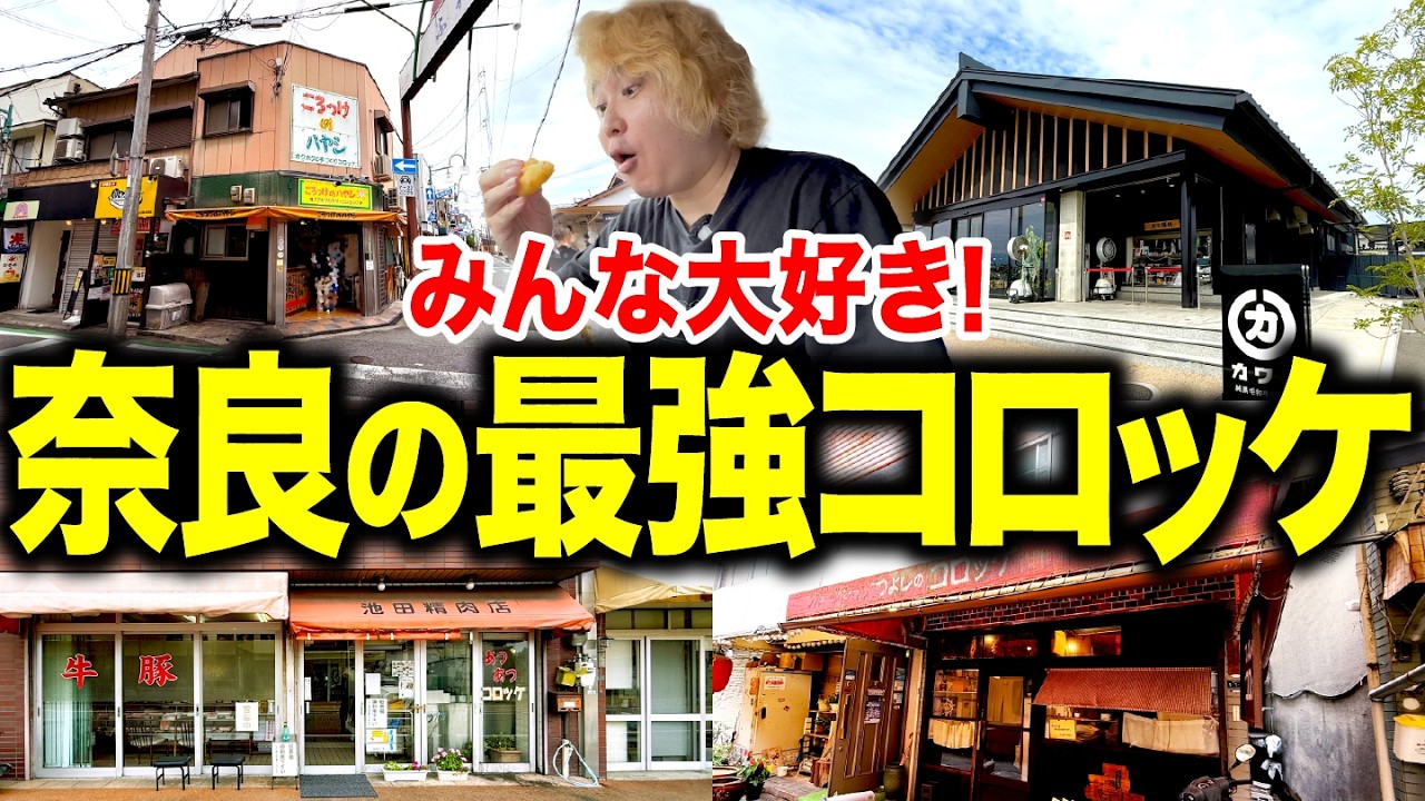【最強】奈良でみんな大好き人気コロッケを巡りまくってきた！