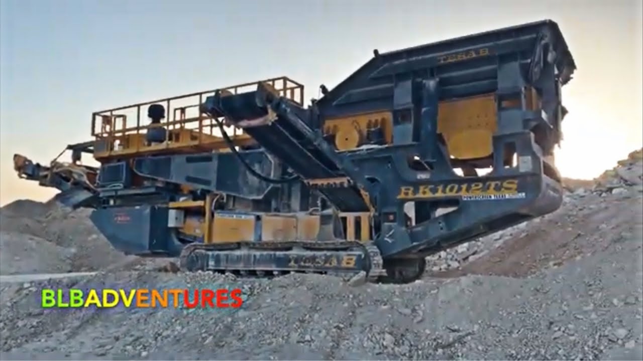 Rock Crusher Tractor Video