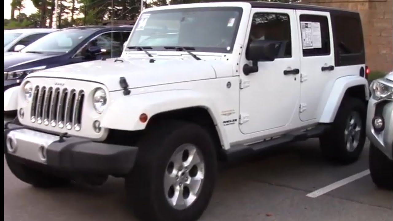 2014 Jeep Wrangler Sahara Test Drive. I BROKE IT!!!