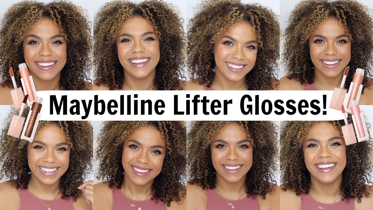Maybelline Lifter Gloss Swatches + Review!