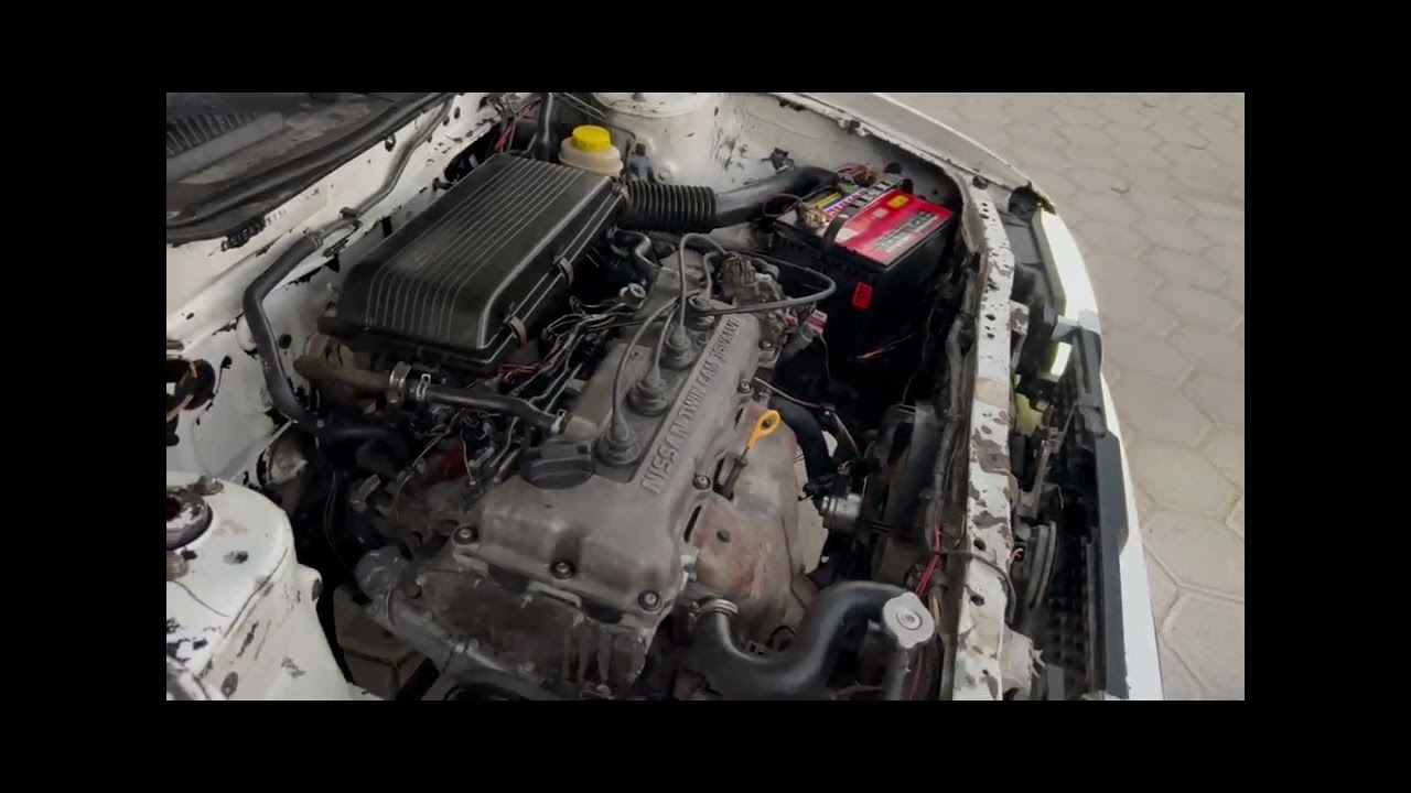 Le mandamos a lavar el motor y al  Nissan Tsuru g16 #automobile #viral #diy #mechanic #drift 