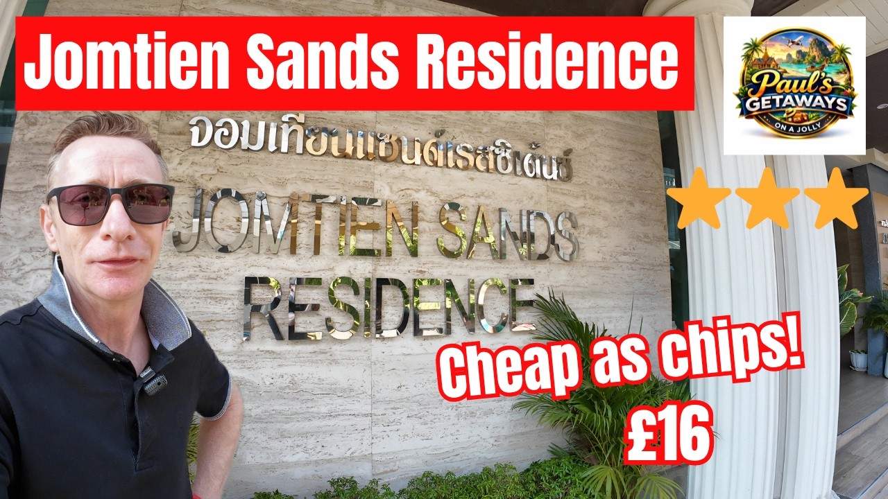 Jomtien Sands Residence Pattaya - Affordable Budget Hotel Near Jomtien Beach 🏝️ 🏖️
