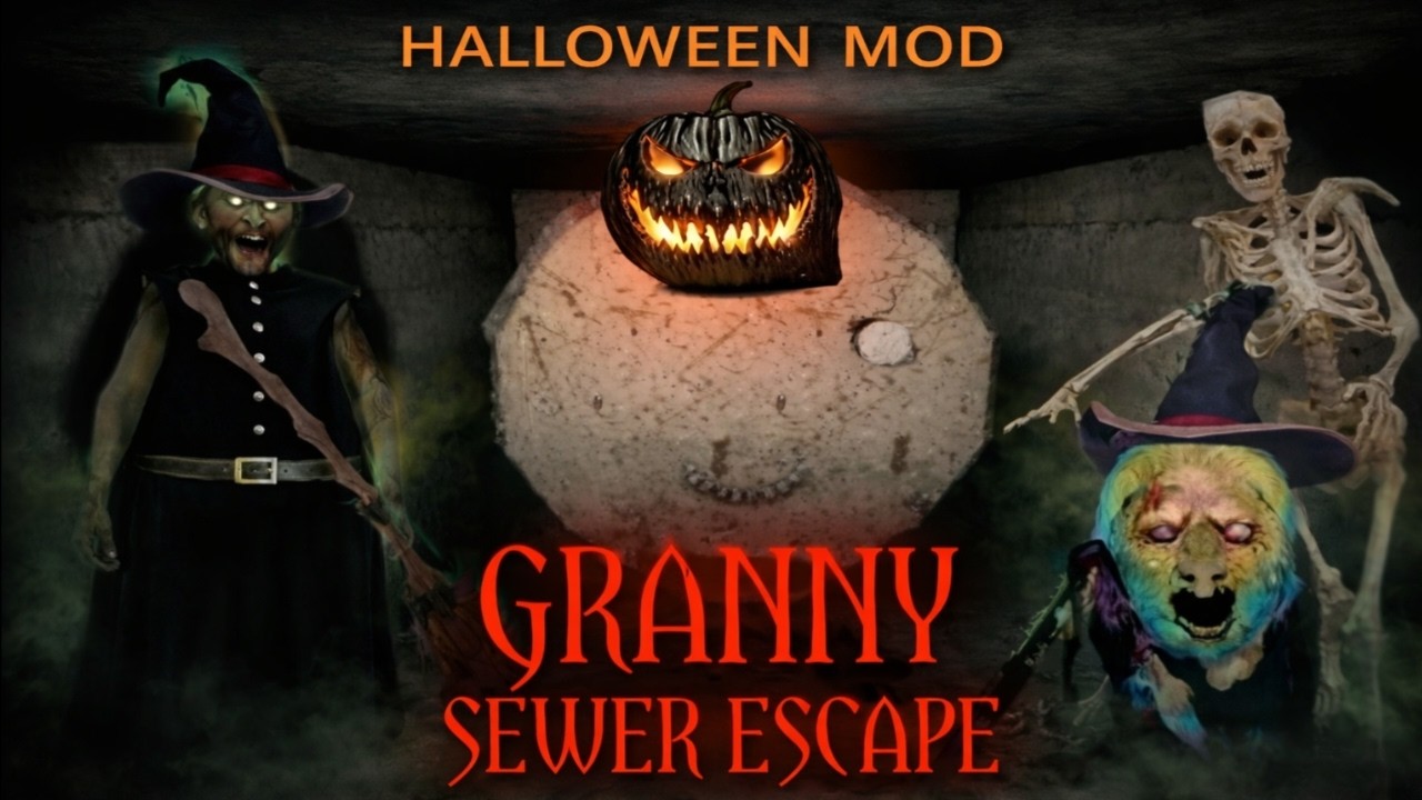 I Escaped Granny Through the Sewer?! 😱