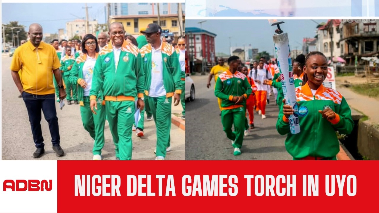 Niger Delta Games Torch Arrives In Uyo Ahead Of Edo Festival