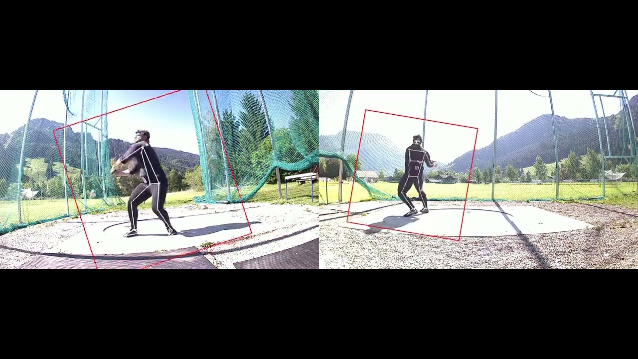 AI based Motion Capture for Motion Analysis Hammer Throw | Biomechanics | Sports Motion Analysis