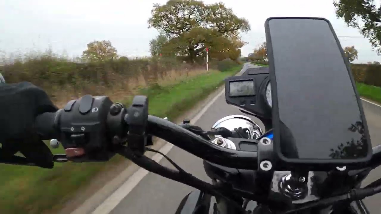 triumph speed four 600 Ride through cheshire country side 7/11/24 part1