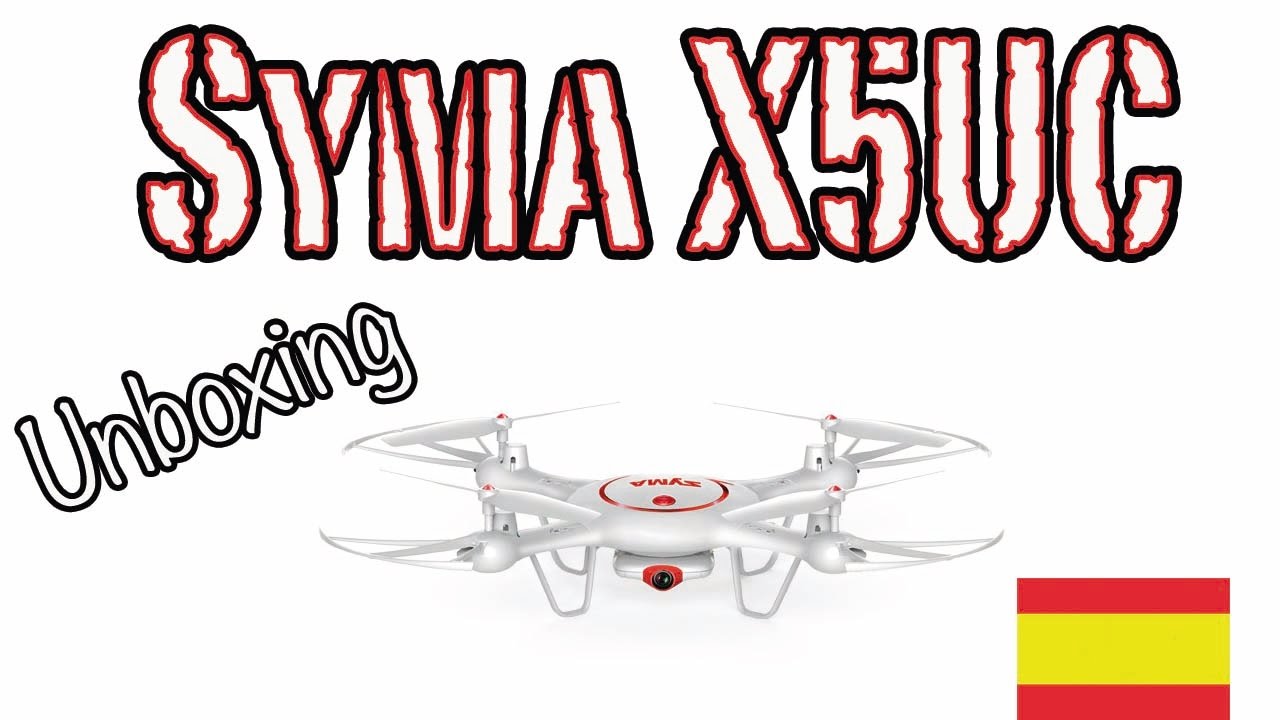Syma X5UC Dron iniciacion unboxing en español de Hobbyreal