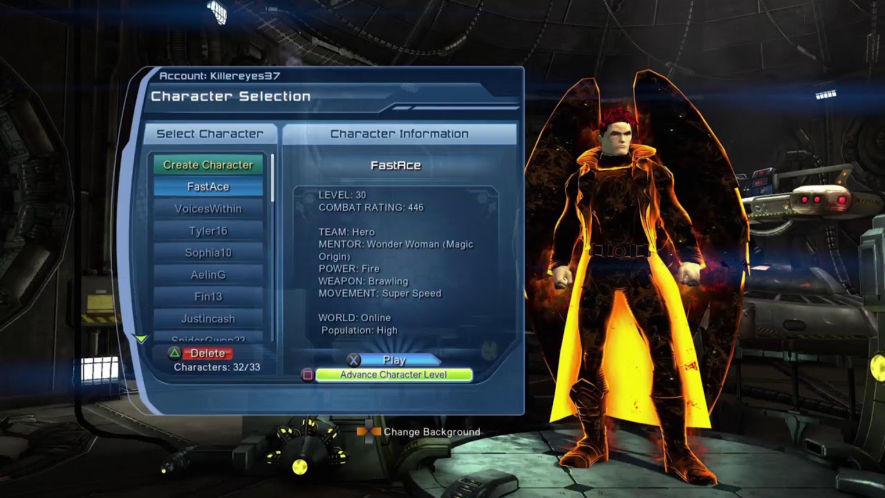 Billie plays DCUO