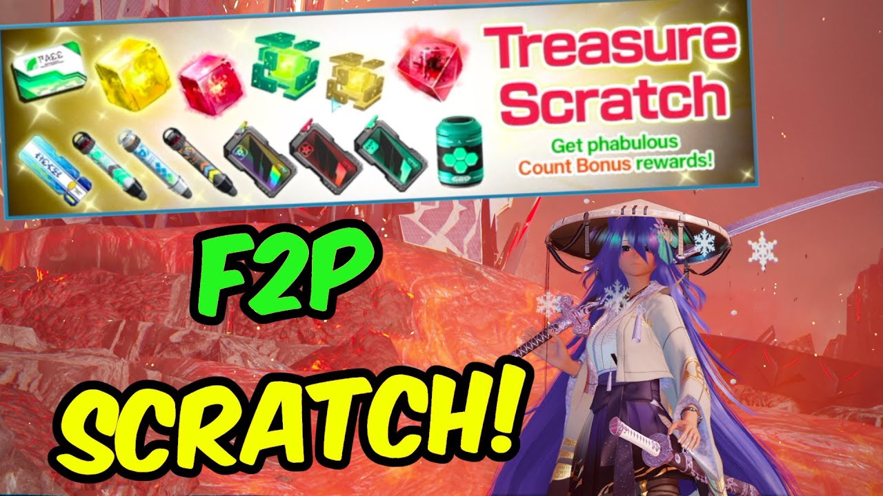 [PSO2:NGS] Treasure Scratch is Clutch!